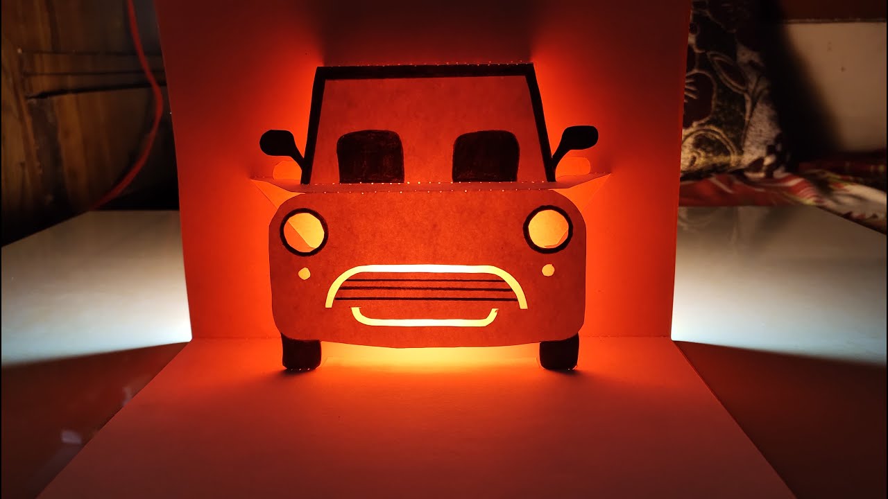 Car pop up card