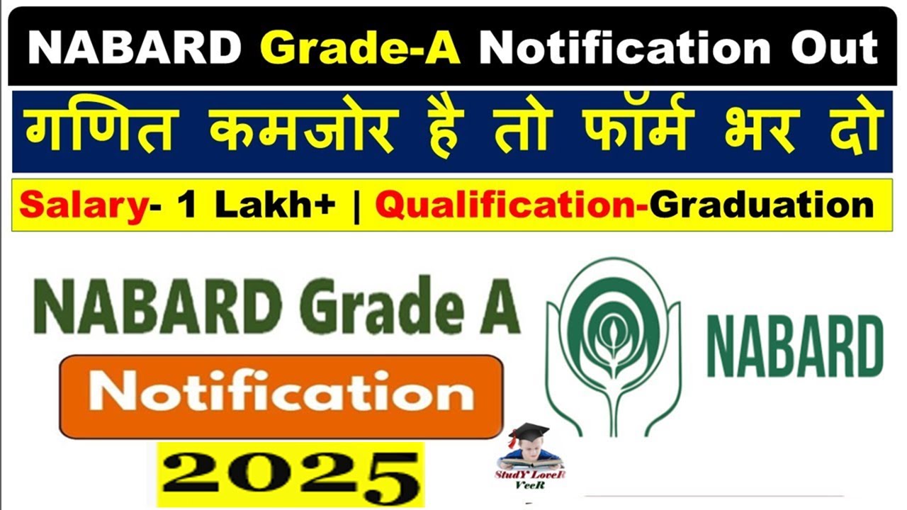NABARD Assistant Manager Recruitment 2025 Notification | Syllabus, Salary, Preparation, Full Details