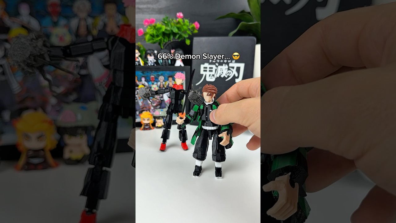 ALL OF OUR DEMON SLAYER ITEMS! 😎 #demonslayer #jjk #tanjiro #anime