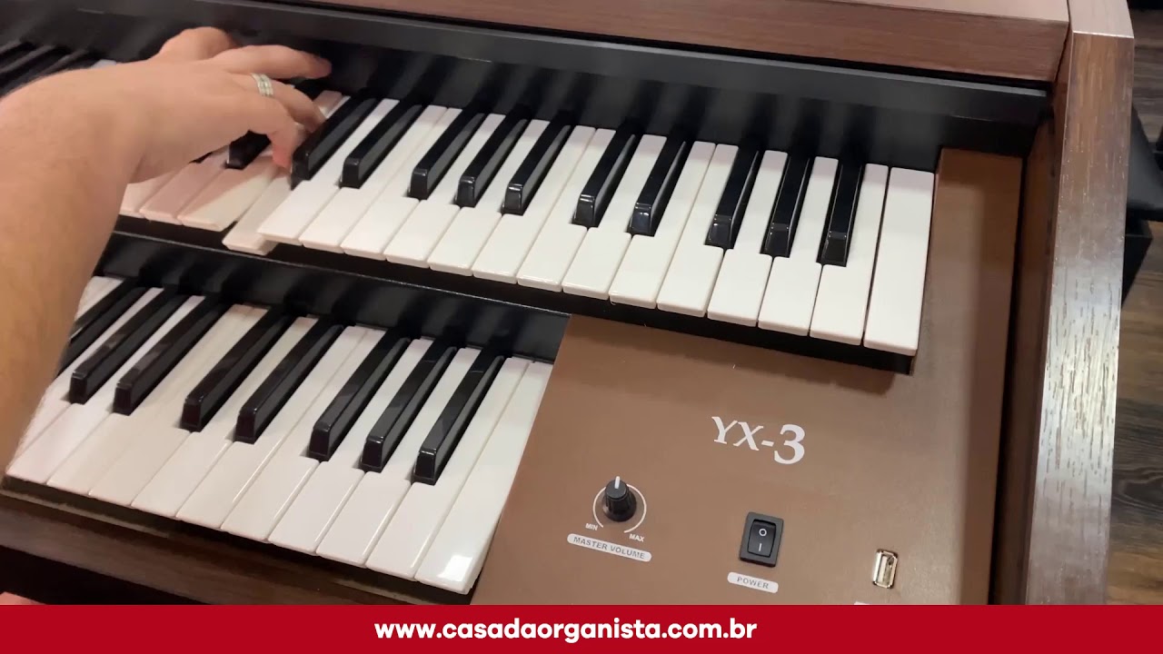 ORGANIST YX-3 - HINO 118 (HINÁRIO 5 CCB) - FIEL SALVADOR É JESUS - CASA DAS ORGANISTAS