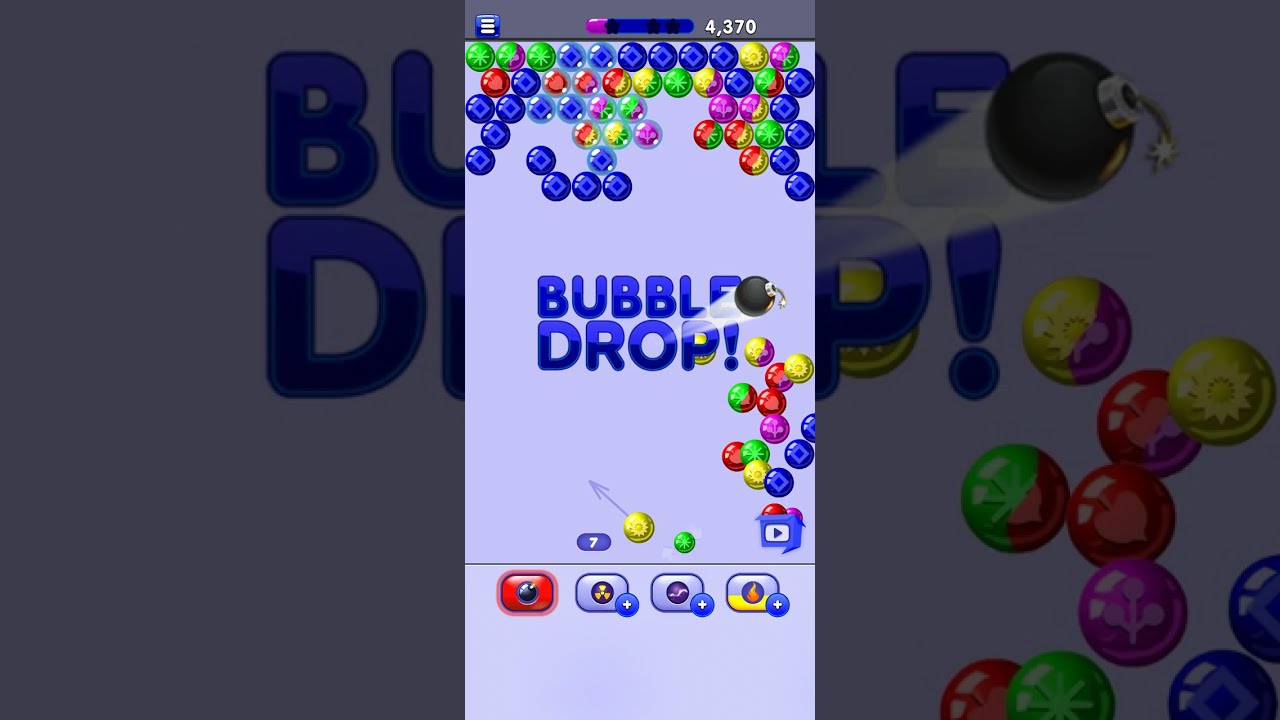 Jogo de bolinhas coloridas bubble shooter
