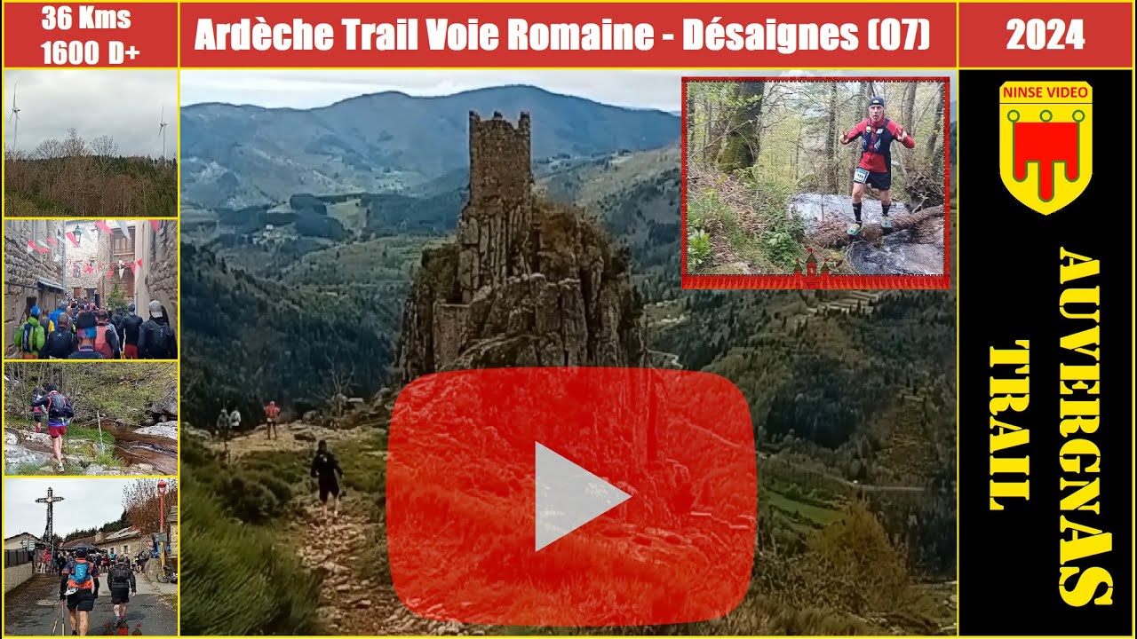 Inside 36Kms Ardèche Trail Voie Romaine 2024