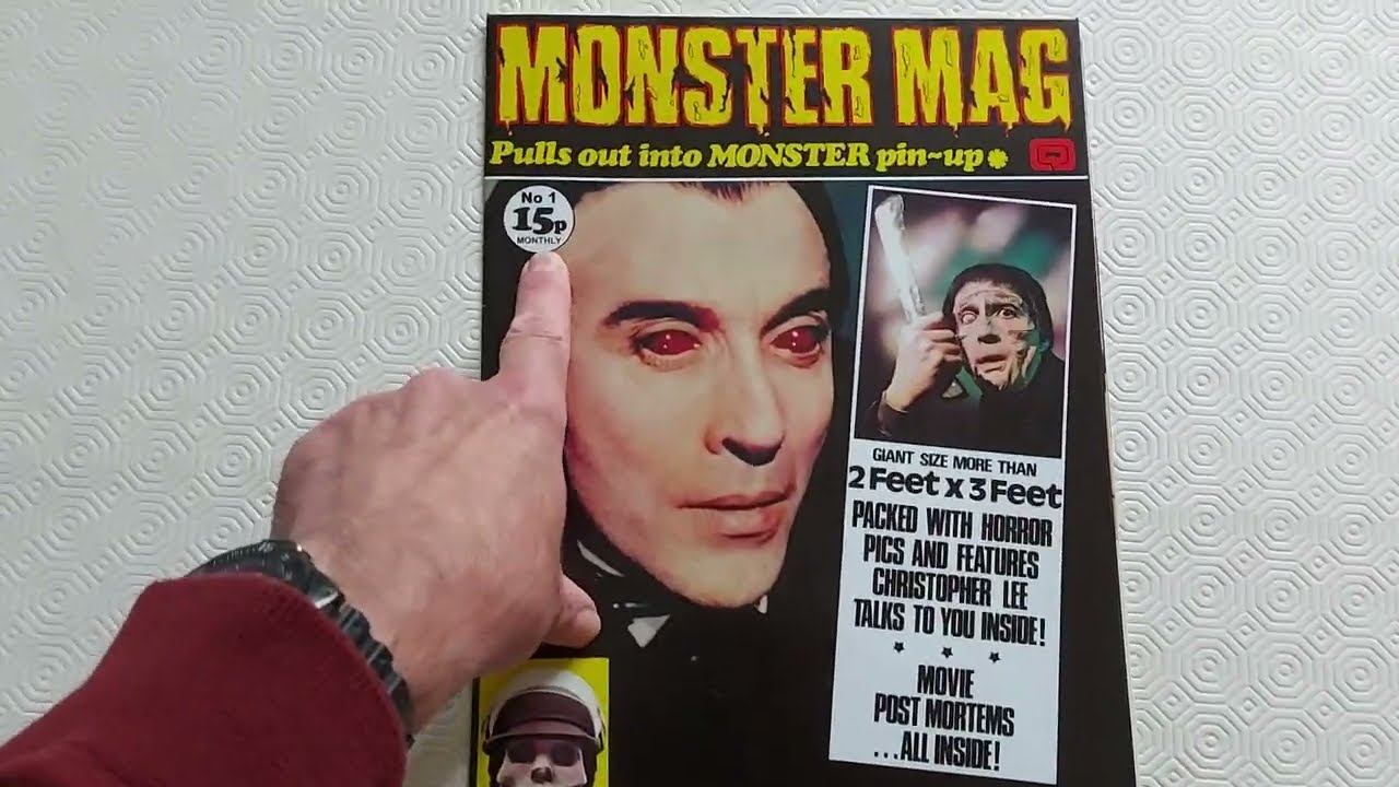 Hammer Horrors podcast looks at Monster Mag, produced by Dez Skinn. Guest starring Caroline Munro!