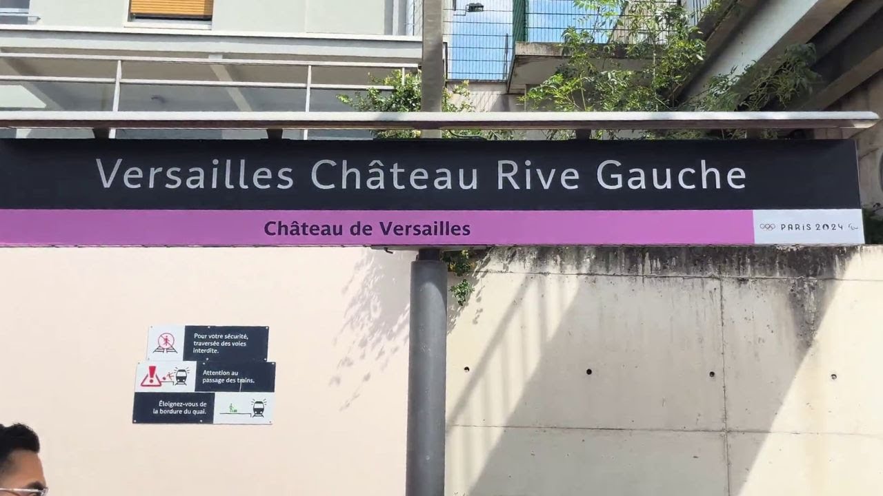 🇫🇷🚆 RER - Esta&ccedil;&atilde;o Versailles Ch&acirc;teau Rive Gauche (Fran&ccedil;a)