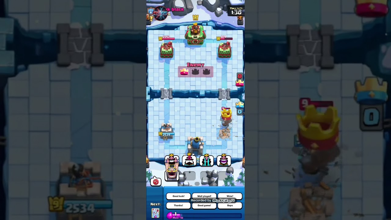 Clash royale loss 📉 😢  @Crusher_21 