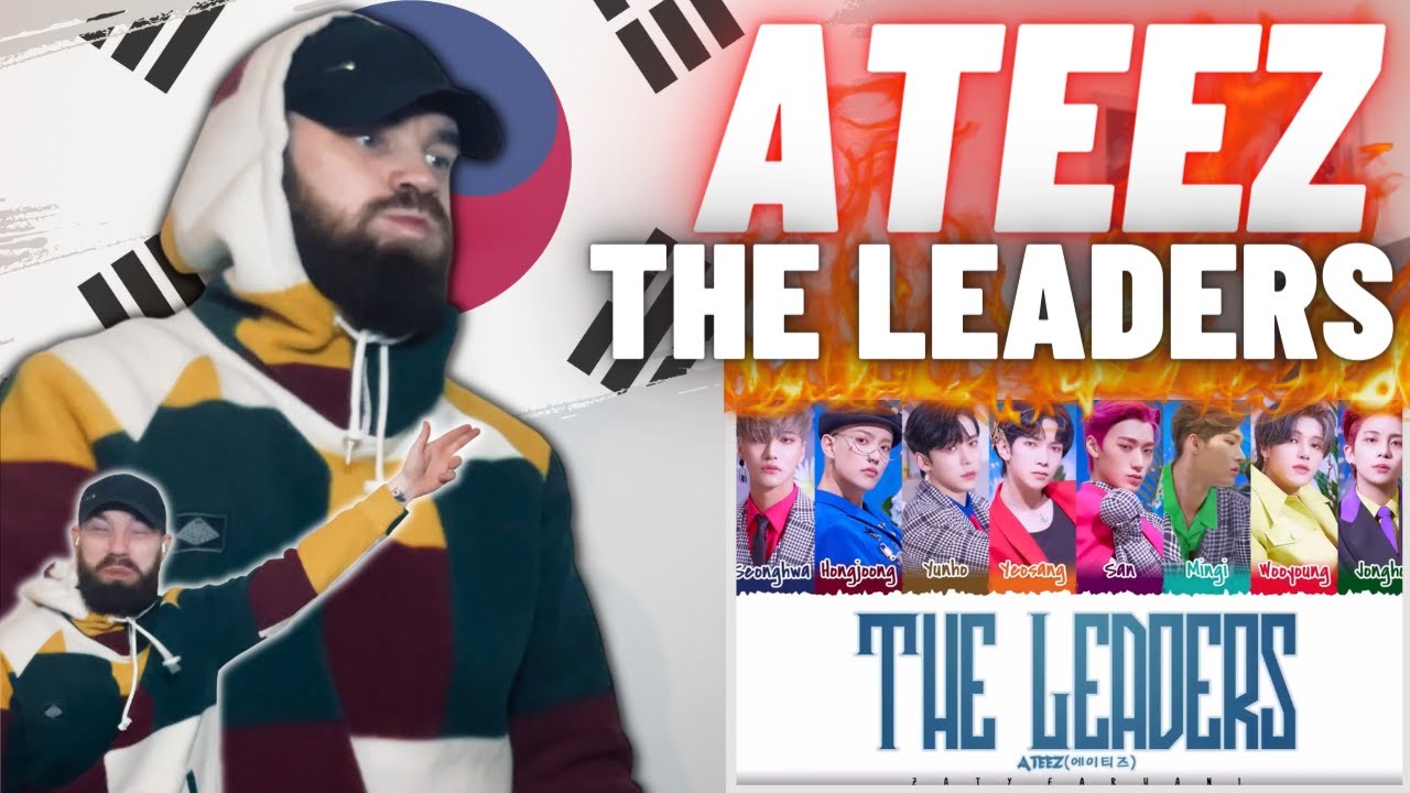 Реакция TeddyGrey на ATEEZ - «ЛИДЕРЫ» (선도부) | ПЕРВАЯ РЕАКЦИЯ!