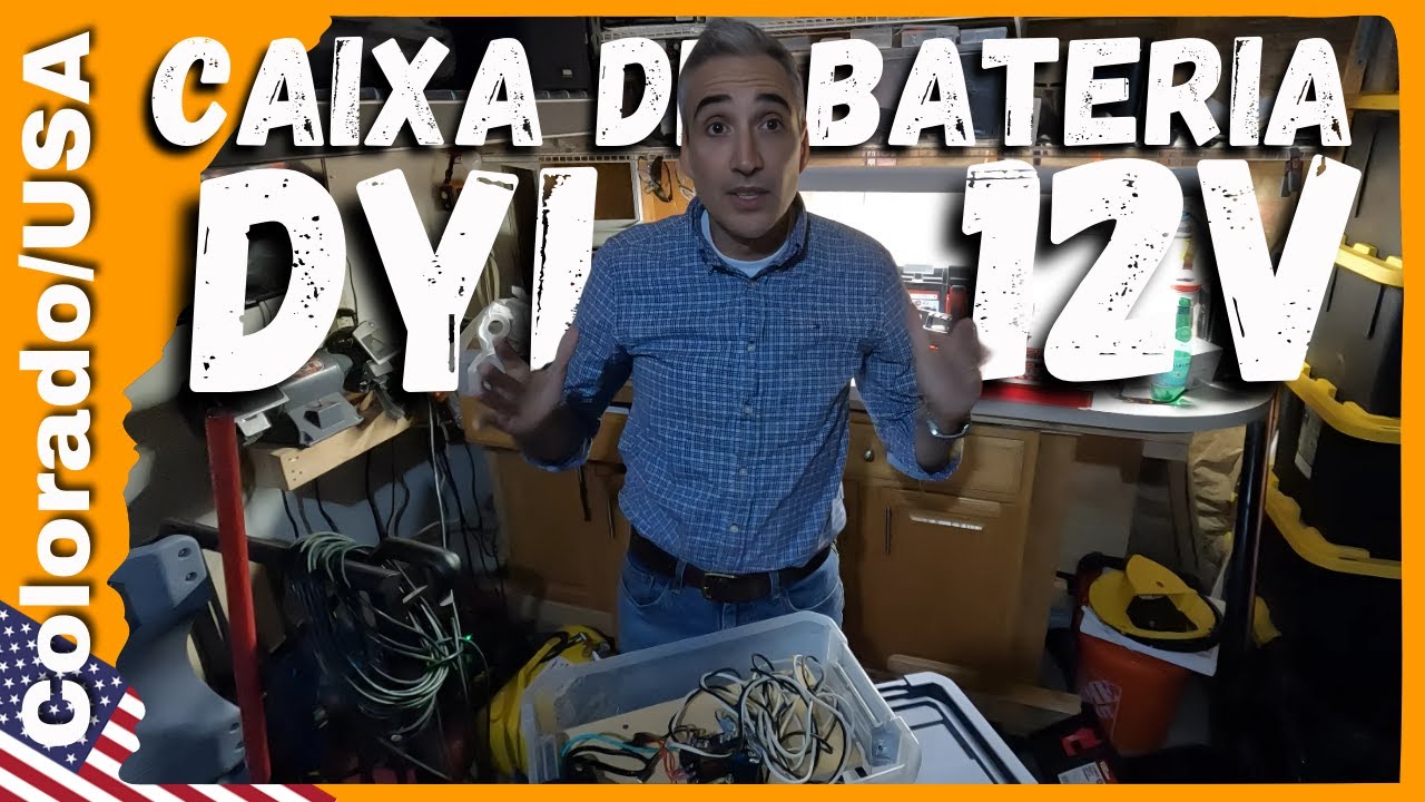 Caixa de Bateria 12V Portátil DIY para Camping e Overlanding
