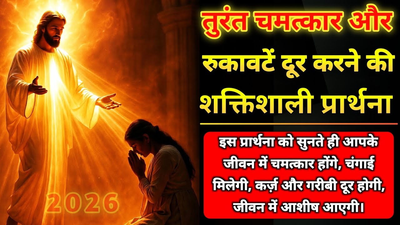 तुरंत चमत्कार और रुकावट दूर करने की शक्तिशाली प्रार्थना – Powerful Miracle Prayer for Breakthrough