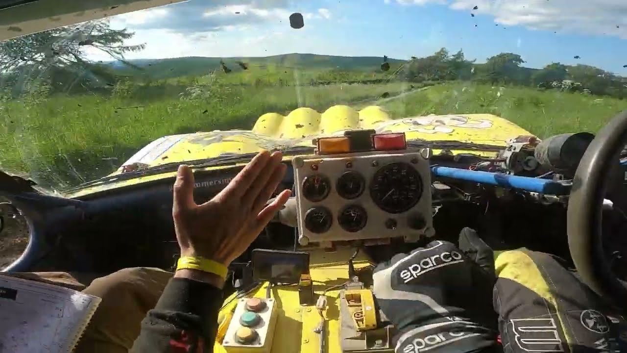 Scottish Hill Rally 2024 Glendaerg 2 Jordan Shirley Yellow Peril Racing