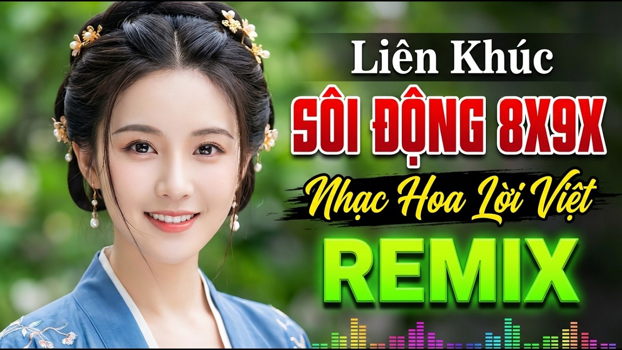 Disco Remix Nhạc Hoa Lời Việt 8X9X – Bass Đập Chấn Động Cực Cháy Nghe Là Dính