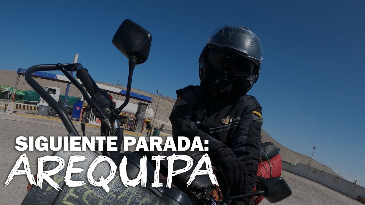 Ruta en MOTO a AREQUIPA | Nos tomó una semana llegar a Arequipa pero conocimos Ocoña y Camaná