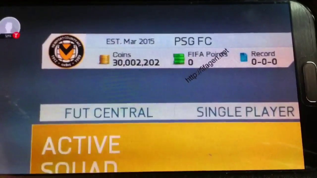 Free coins for FIFA 16