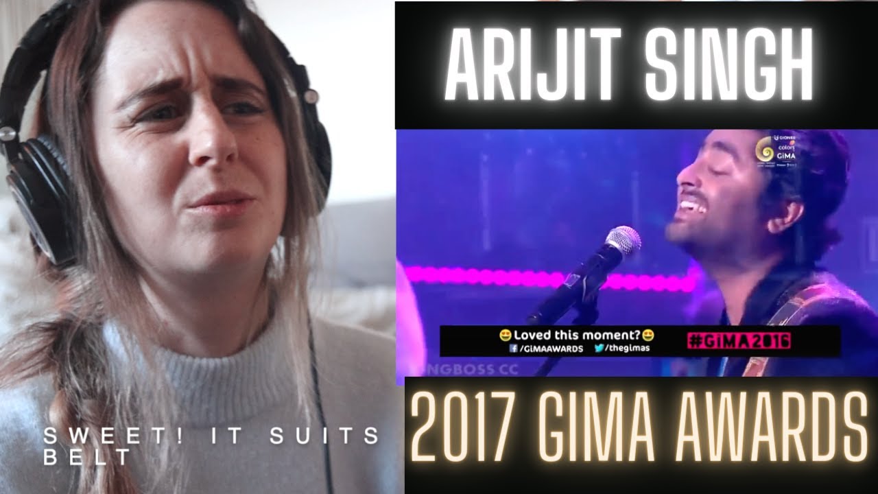 Reaction to Bollywood singer Arijit Singh LIVE at GIMA Awards 2017 - EVEN BETTER THAN THE FIRST
