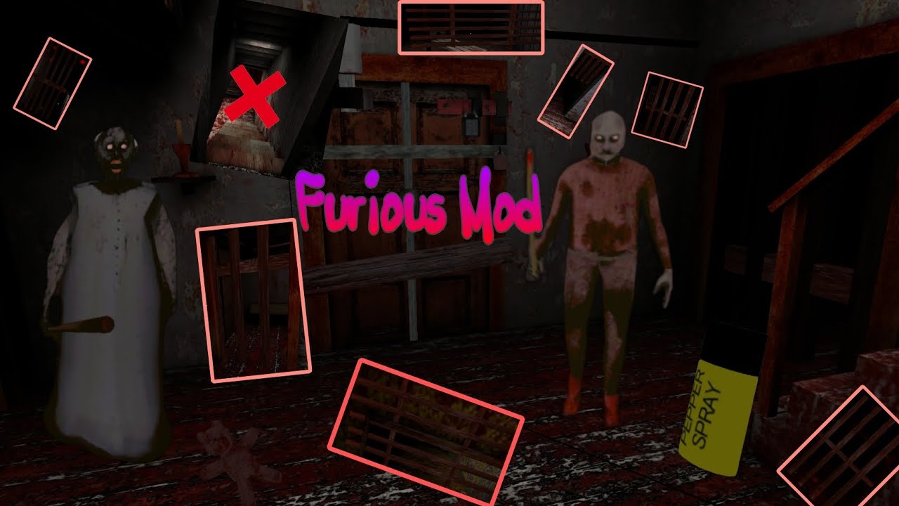 Furious mod САМЫЙ СЛОЖНЫЙ ЗА ВСЮ ИСТОРИЮ Granny! Чекните описания этого мода (Read Description).