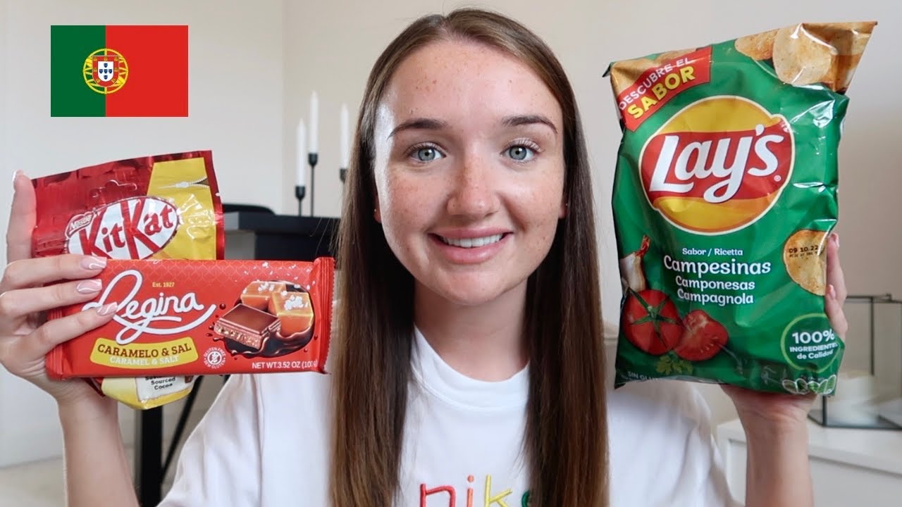 TASTE TESTING SNACKS I GOT WHEN I WAS IN PORTUGAL