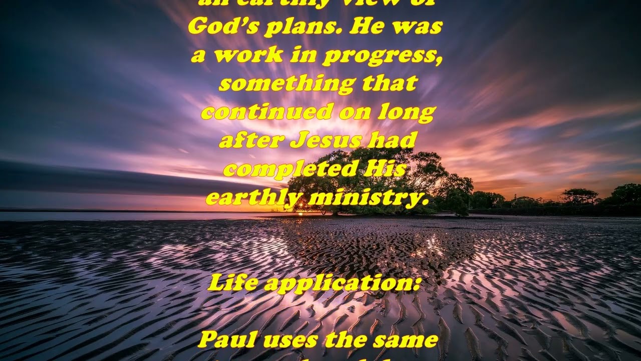 Daily Bible Verse Commentary - Matthew 16:23