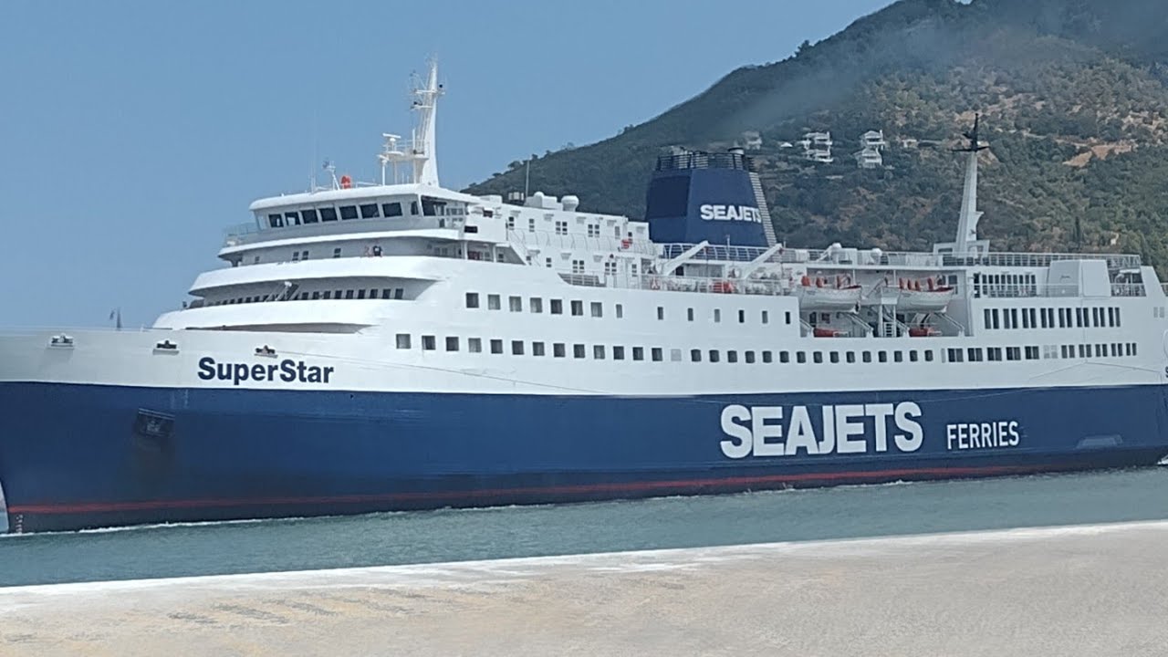 ferry video vlog - Superstar - Greece