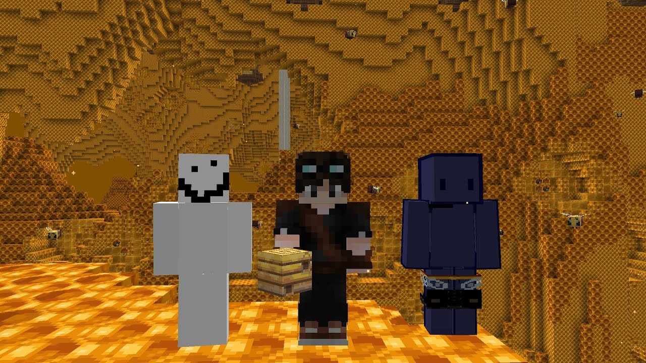 Minecraft, lekin Biz ARILAR olamida sayohat qilamiz! | Streamga hoziroq kir!!!