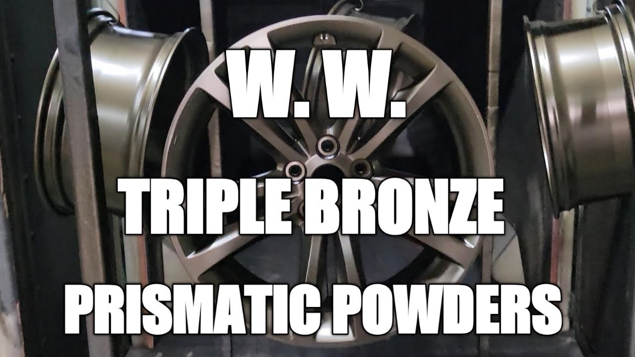 Coating Wheels in Triple Bronze From Prismatic Powders