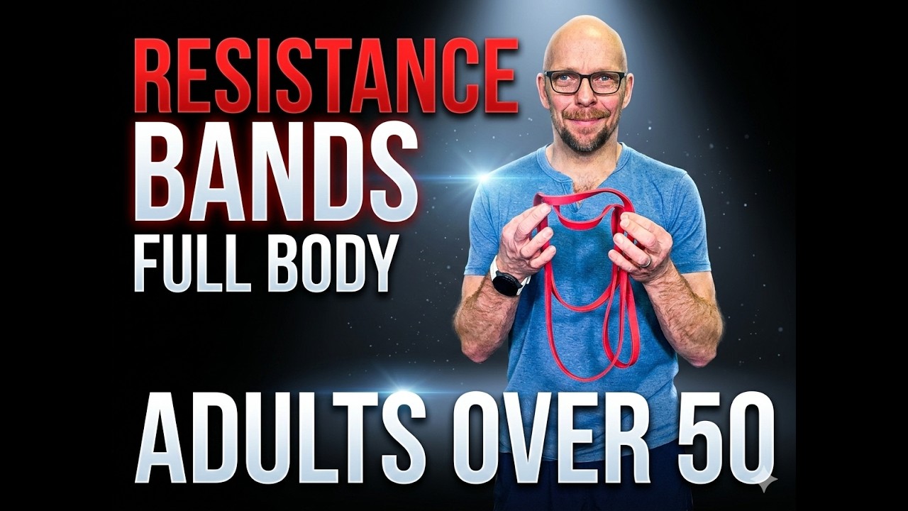 25 Minute Full Body Resistance Band Routine for Beginners