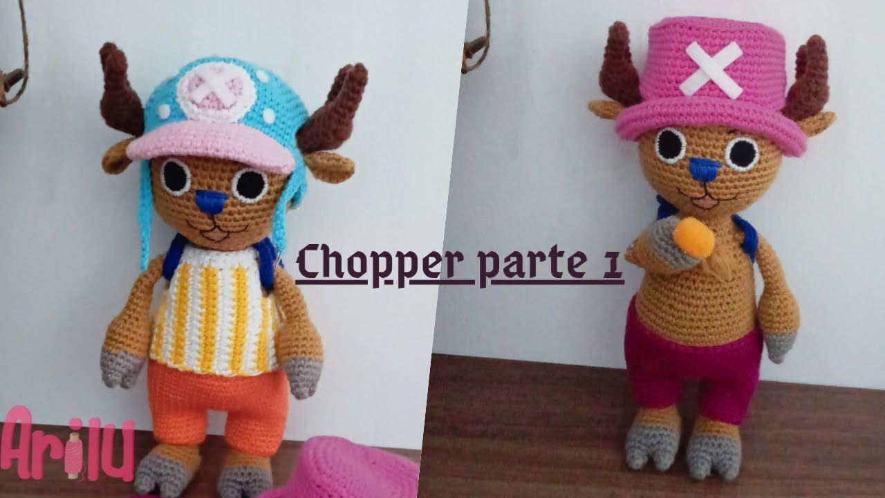 Chopper 【de one piece】en Crochet: Aprende a Tejerlo Ahora!- Parte 1