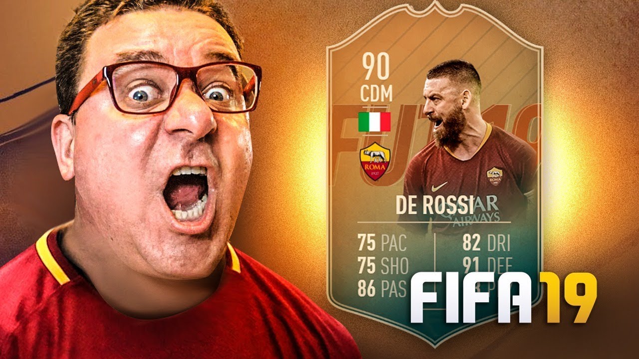 FLASHBACK DE ROSSI SBC CDM MONSTRO | FIFA 19 FUT #55