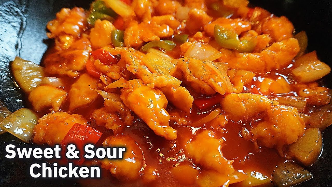 Курица в кисло-сладком соусе, как в ресторане! 🥢🍗