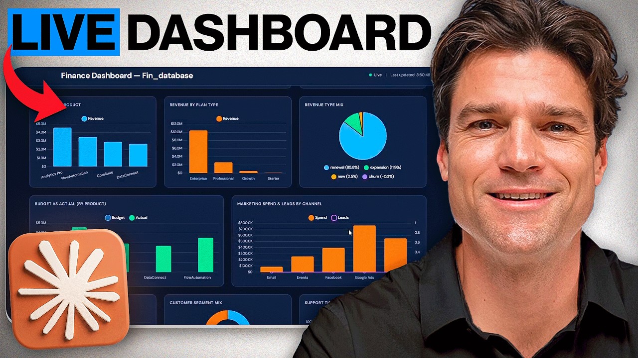 I Built a Self-Updating Finance Dashboard With Claude (Full Tutorial)