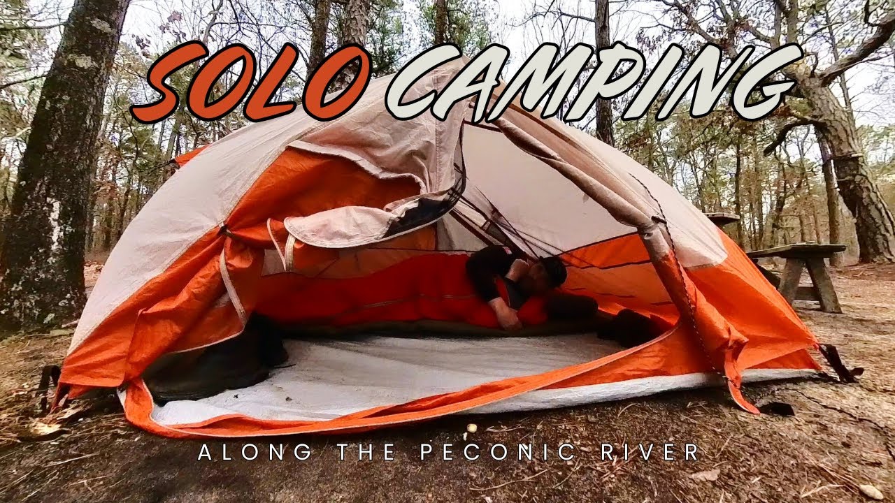 Alone in Nature: Solo Camping, Kayaking, & Fishing Adventure