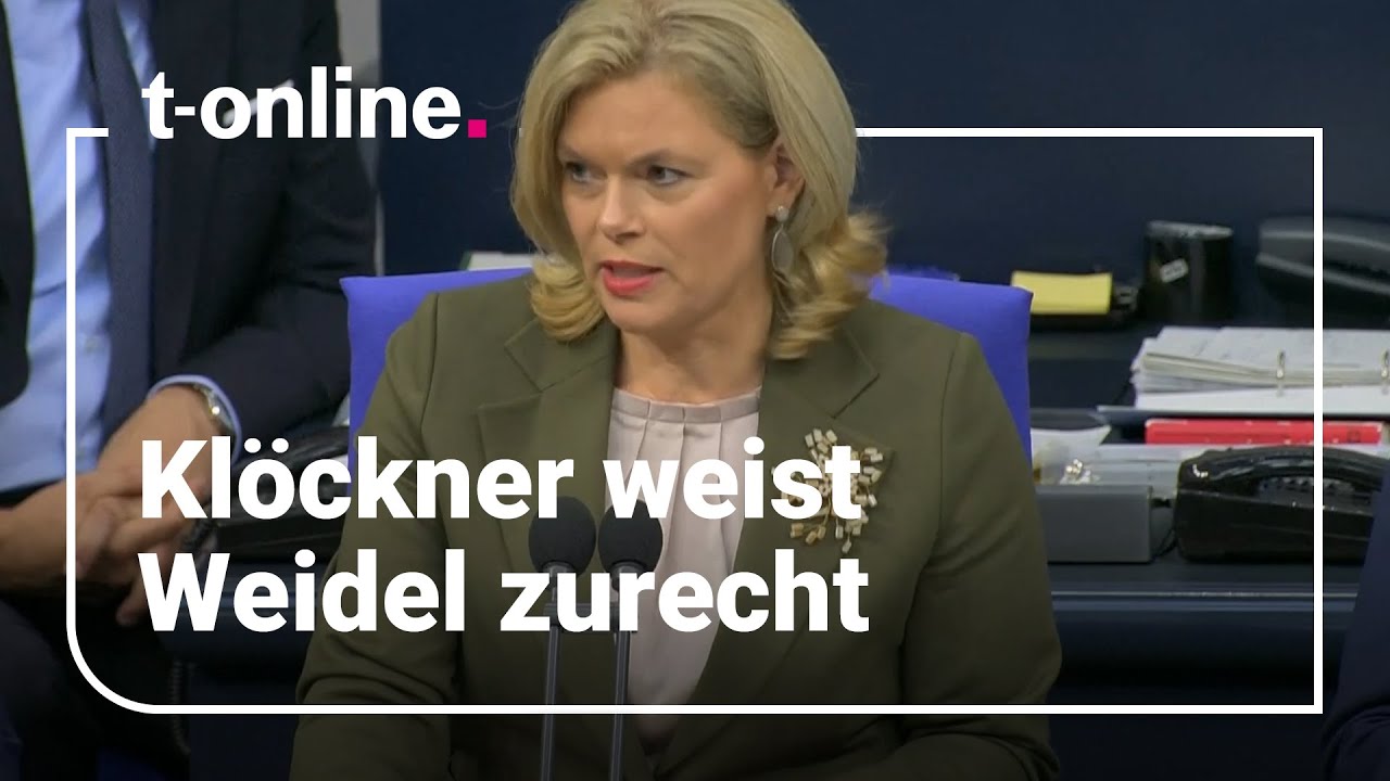 Bundestag: Kl&ouml;ckner weist Weidel zurecht