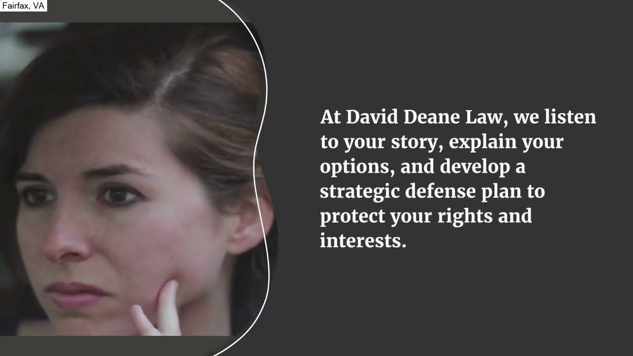 David Deane Law | Fairfax, VA | Fairfax Criminal Defense Attorney