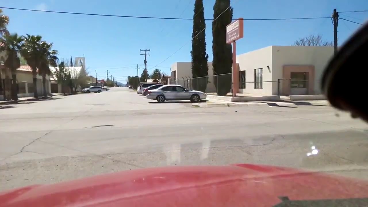 Paseando por las calles de agua prieta