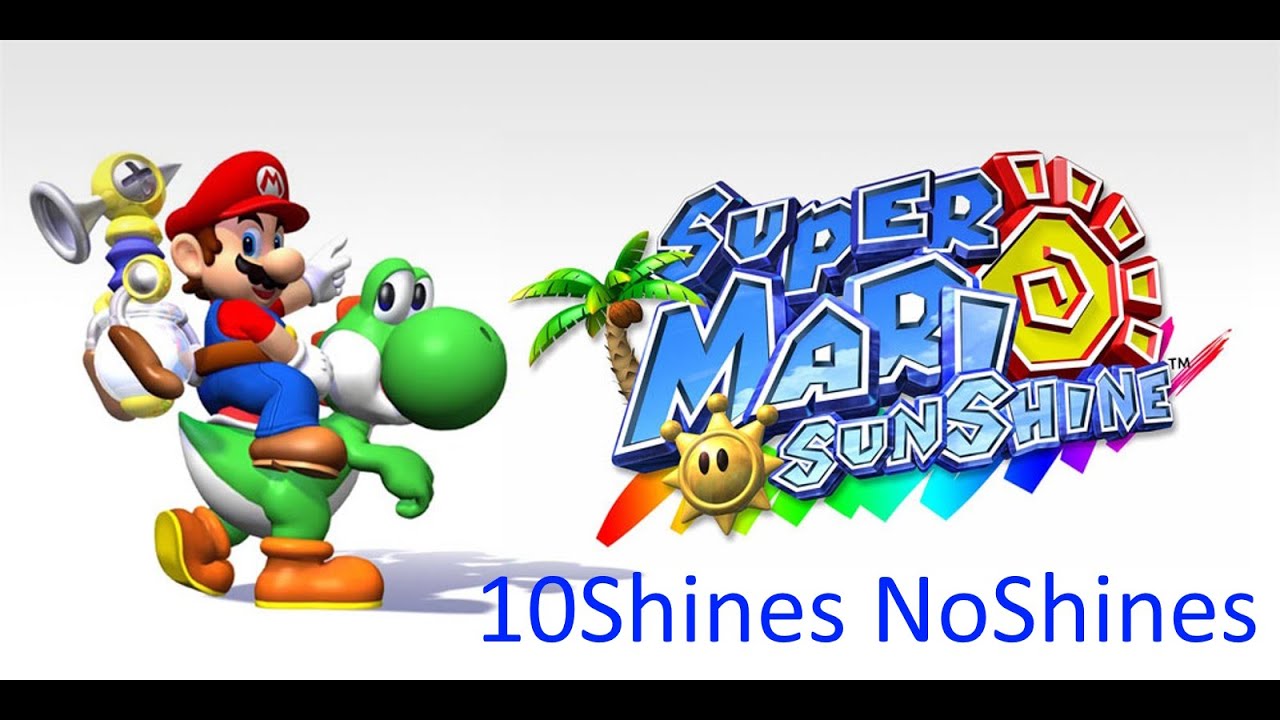 【マリオサンシャイン】10Shines No shines 適当に走る枠 (YouTubeとTwitch同時配信)