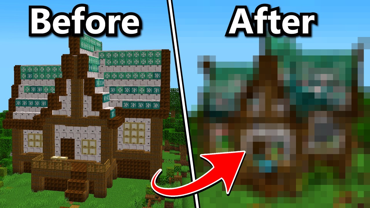 I Tried Fixing My 5 Worst Minecraft Houses