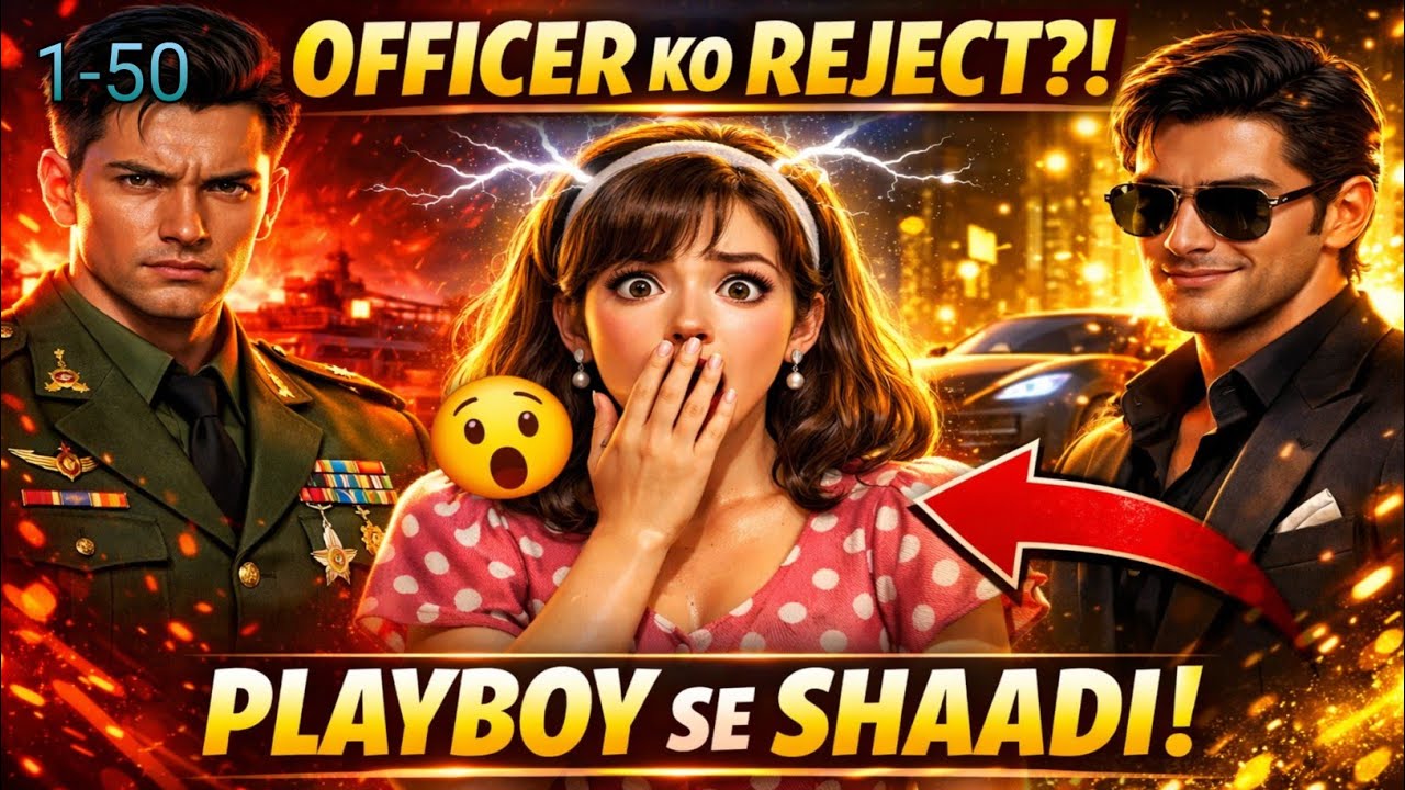 1980s Rebirth Twist: Officer Ko Reject Karke Playboy Se Shaadi! | Episode 1-50 | New pocket fm story
