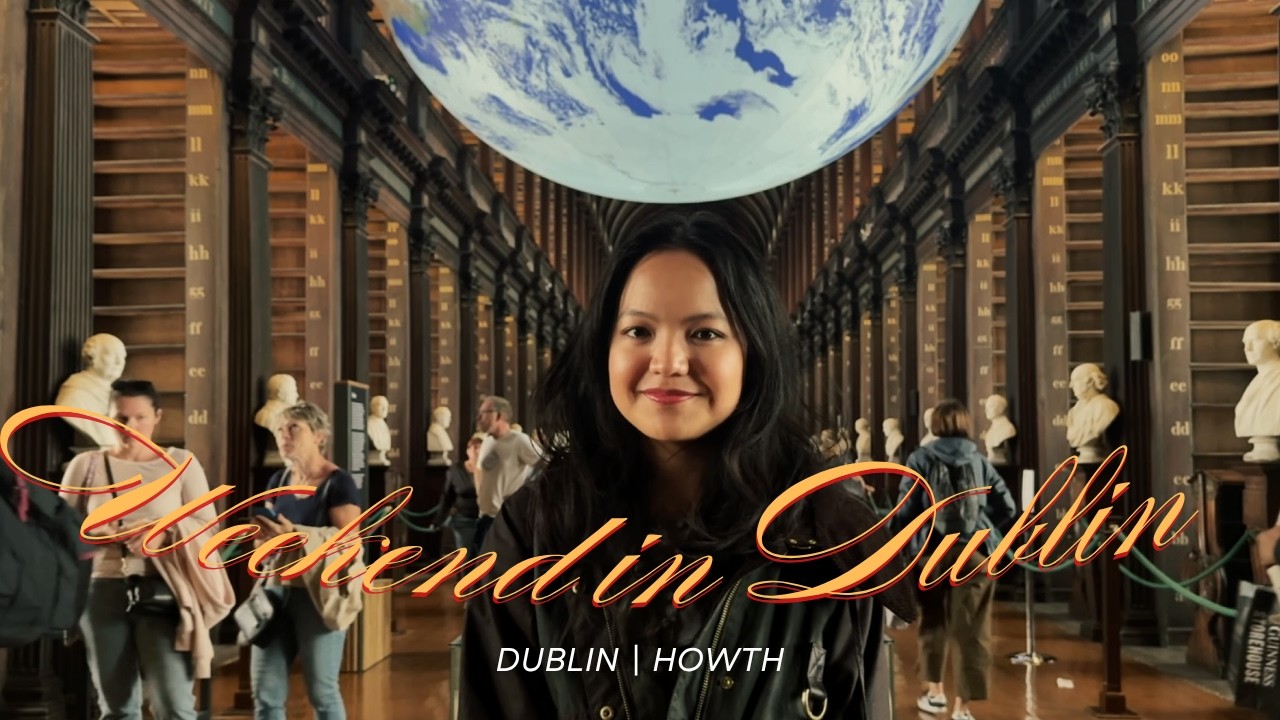 dublin vlog | staying at conrad, visiting book of kells, day trip to howth, & more