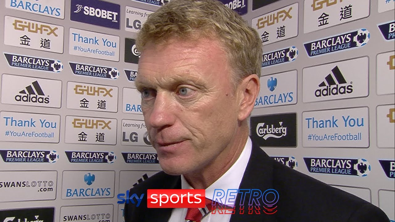 David Moyes after his first Premier League game as Manchester United manager