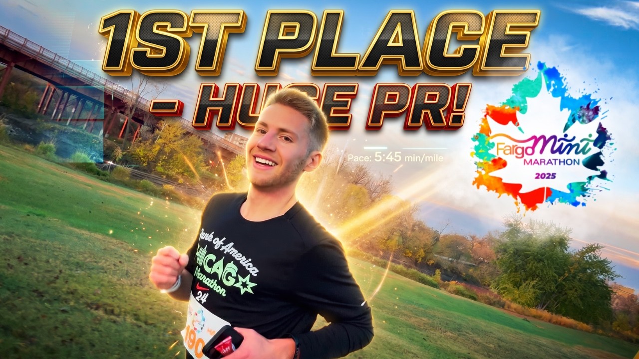 Fast, Focused, and Fearless – Jacob Bright’s 1:12:43 Half Marathon Domination - Fargo Mini Marathon