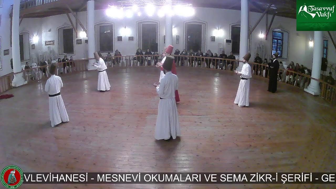 Tasavvuf Vakfı - Gelibolu Mevlevihanesi -  Sema Zikr-i Şerifi (19/01/2025)