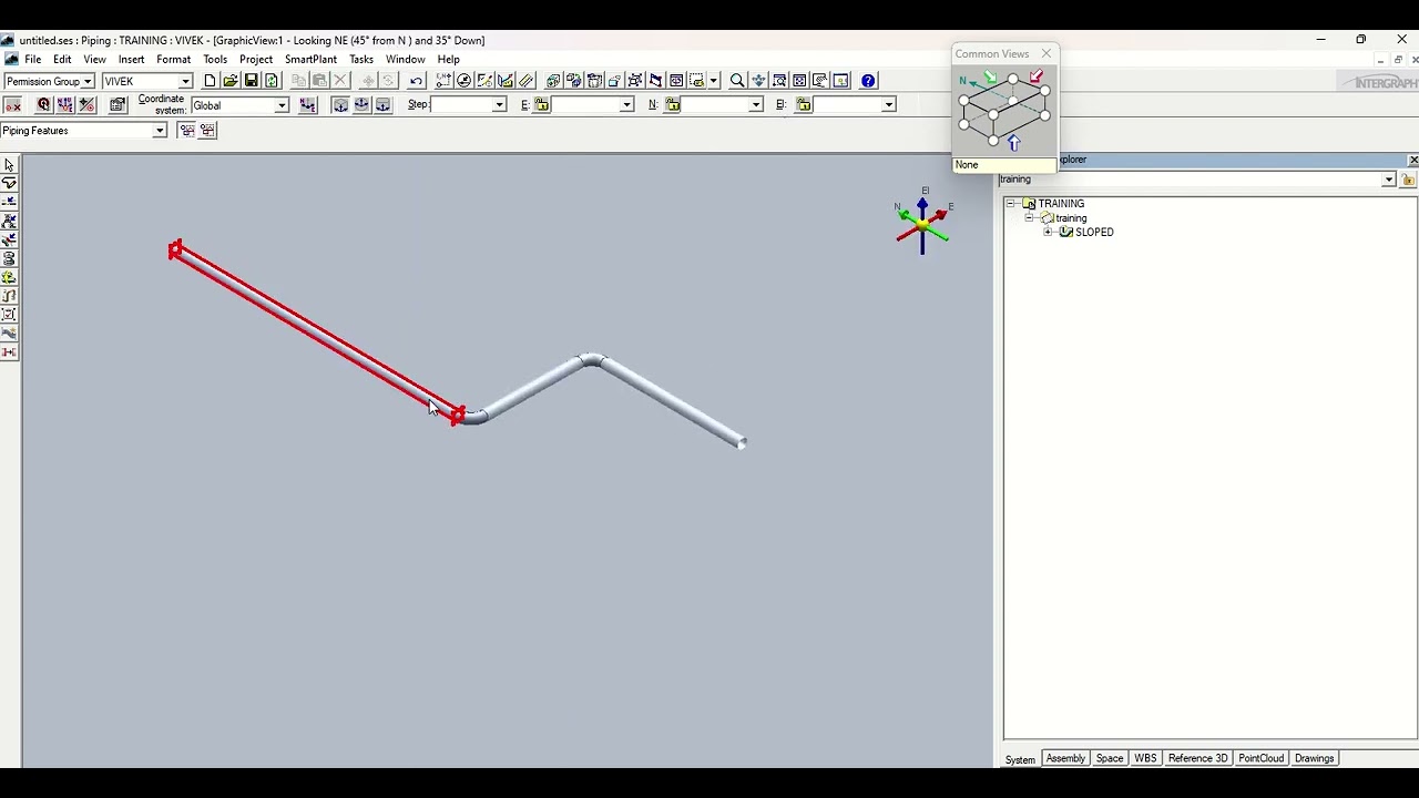 slope piping MODIFICATIONS