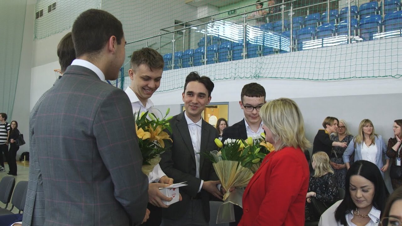 Biegański pożegnał maturzystów
