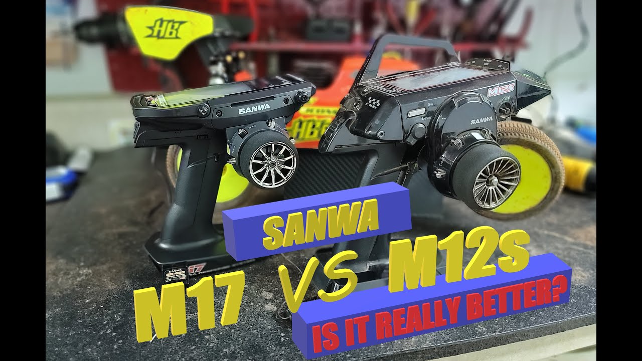Transmitter testing....Sanwa M17 vs M12S....Is it really better?