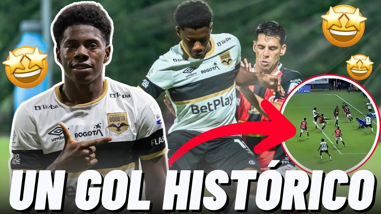 🚨HISTORICO: HONDUREÑO DERECK MONCADA ANOTA SU PRIMER GOLAZO EN DEBUT EN LIGA DE COLOMBIA🤩