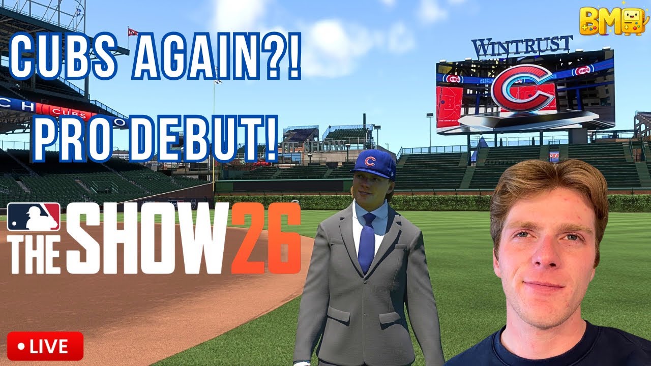 #1 OVERALL PICK MAKES HIS PRO DEBUT 👀 | MLB The Show 26 RTTS Ep. 2 LIVE
