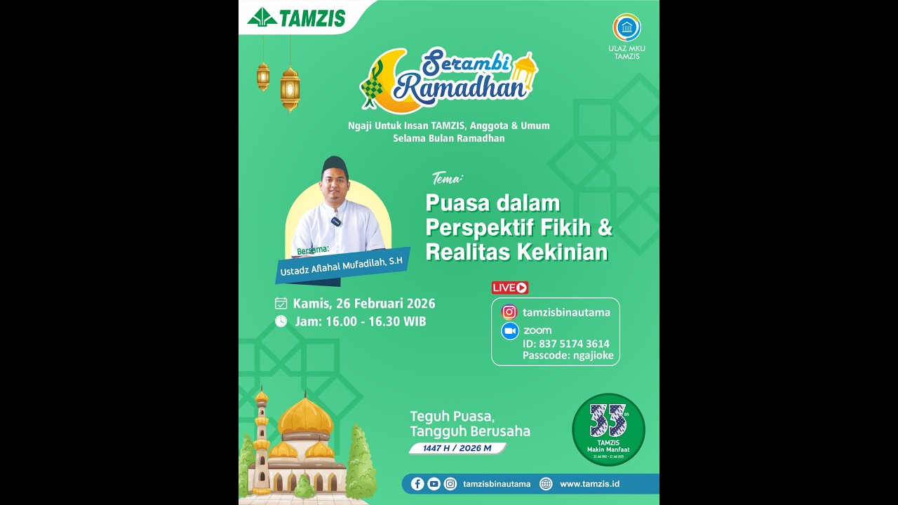 Puasa dalam Perspektif Fikih & Realitas Kekinian