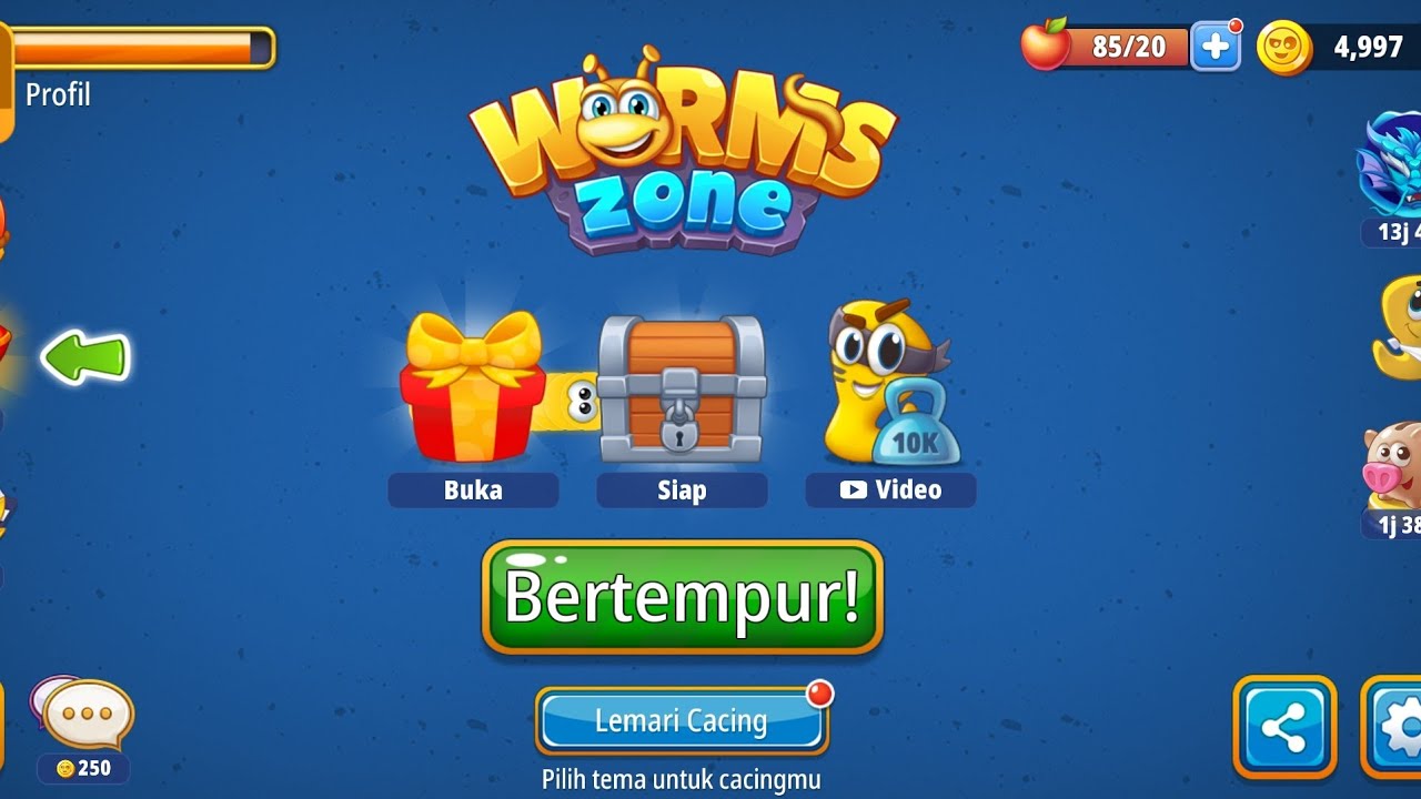 worms zone live now🪱🪱