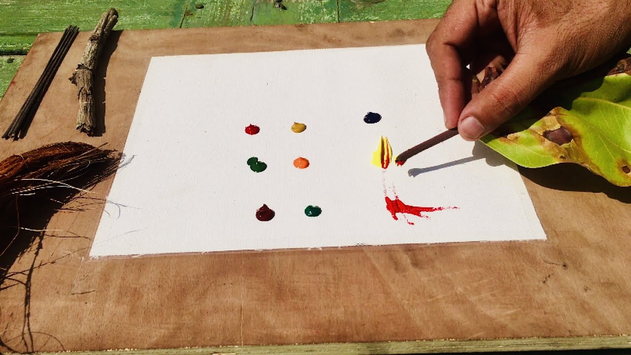 Abstract Art With Tools From NATURE