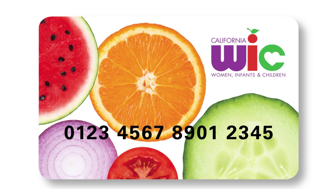5 California WIC Card