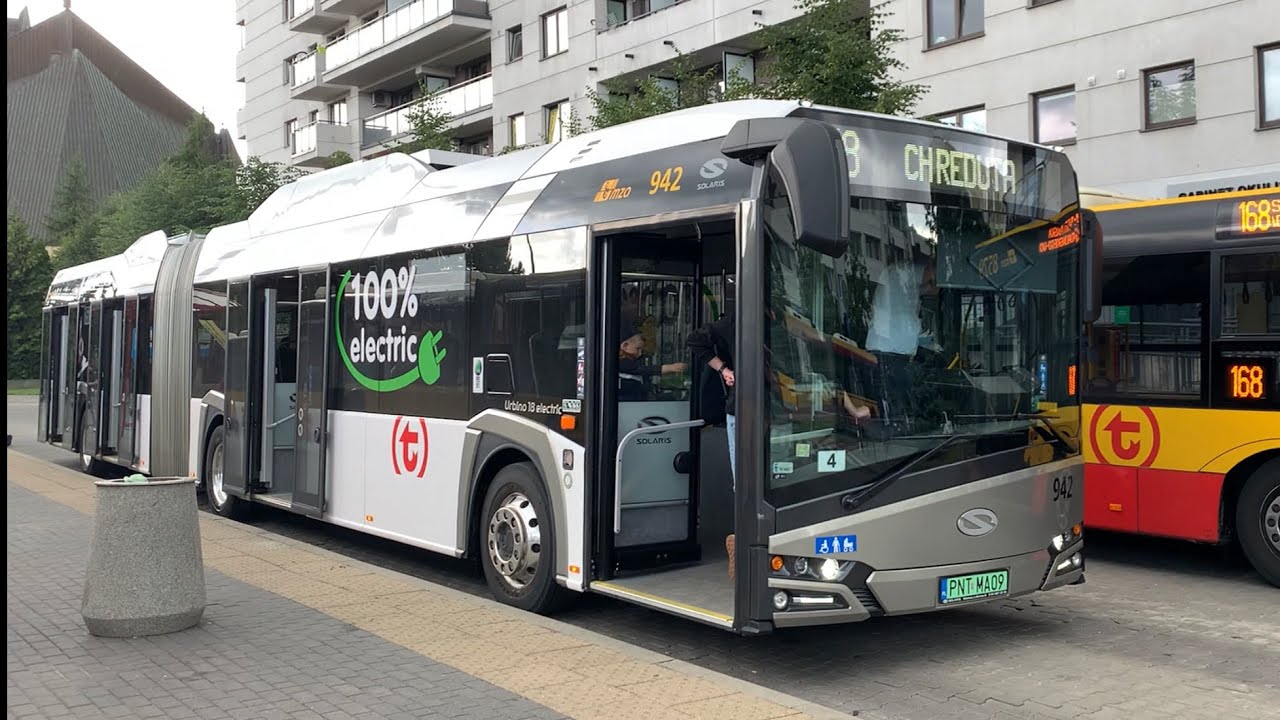 Solaris Urbino 18 IV Electric #942 MZA Warszawa [🚍158]