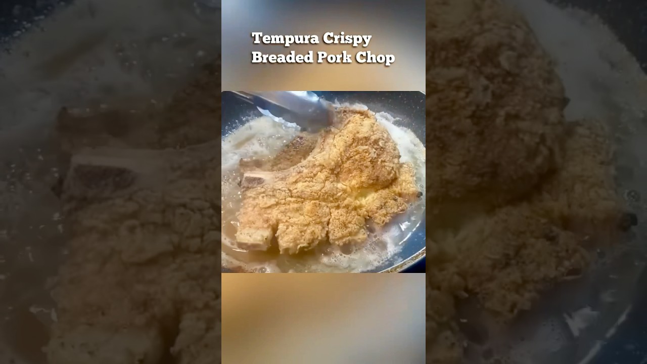Crispy Breaded Pork Chop / How To Make Easy Breaded Pork Chop 